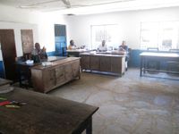 Im renovierten Lehrerzimmer